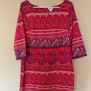 Old Navy Pink Patterned Dress